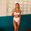 High Hip Cheeky Bikini Bottom - Forever Fairytale