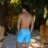 Men's Swim Trunks - Lemon Bloom