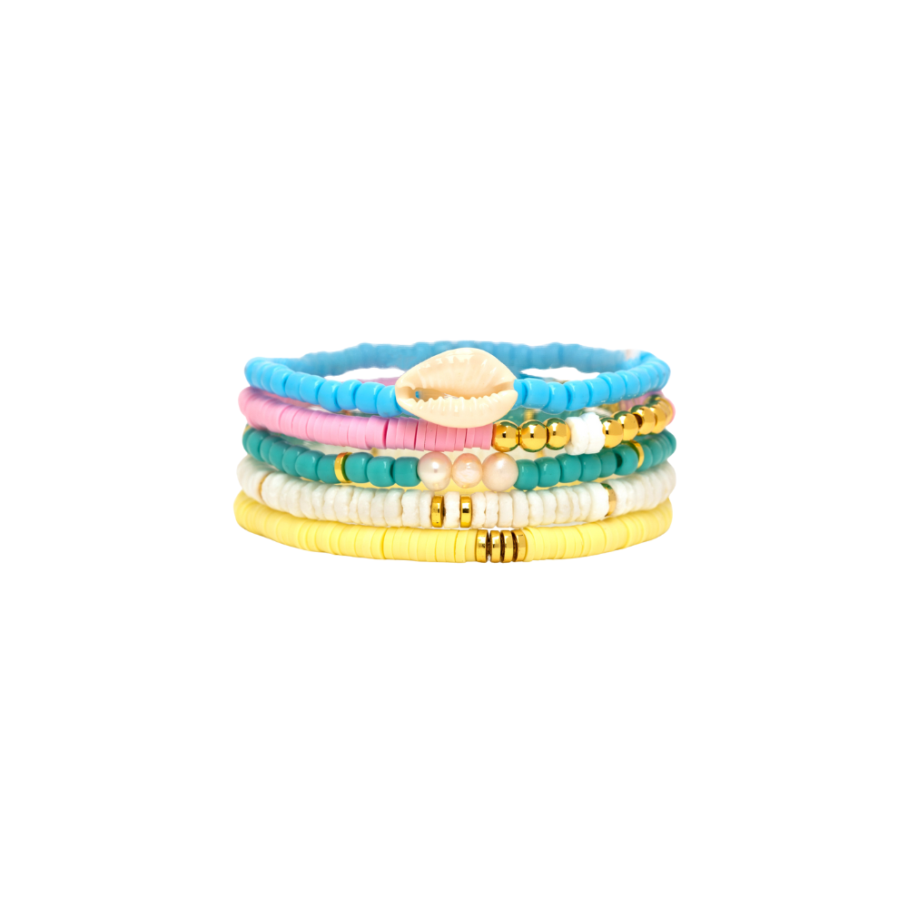 Stretch Bracelet Bundle - Gold Dreams