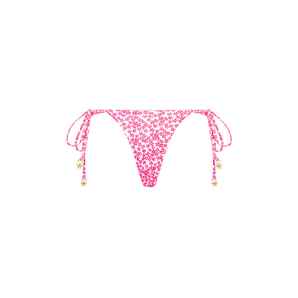 Thong Tie Side Bikini Bottom - Lovebug