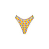 High Leg Thong Bikini Bottom - Sunburst