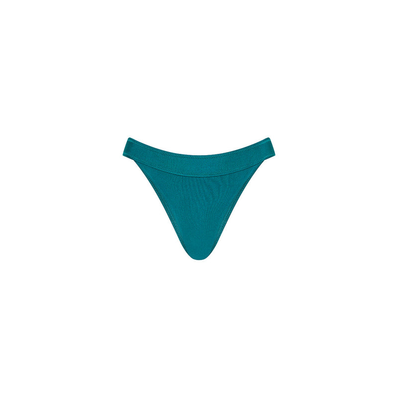 Wide Band Mid Full Coverage Bikini Bottom - Cenote