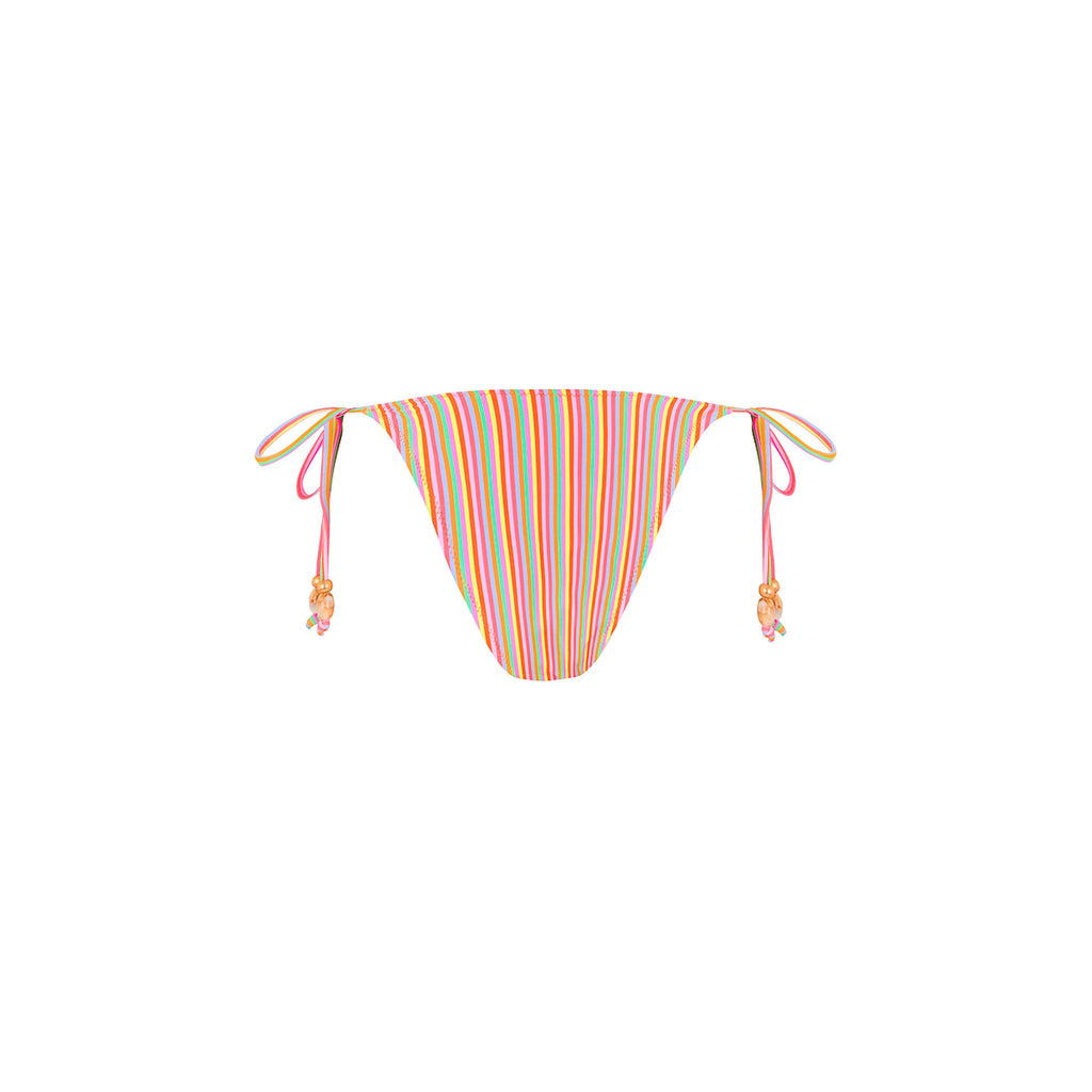 Ring Cheeky Tie Bikini Bottom - Sunshine Sorbet