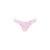 Multi Braided Cheeky Bikini Bottom - Flamingo Flora