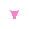 Charm Adjustable Cheeky Bikini Bottom - Pink Diva