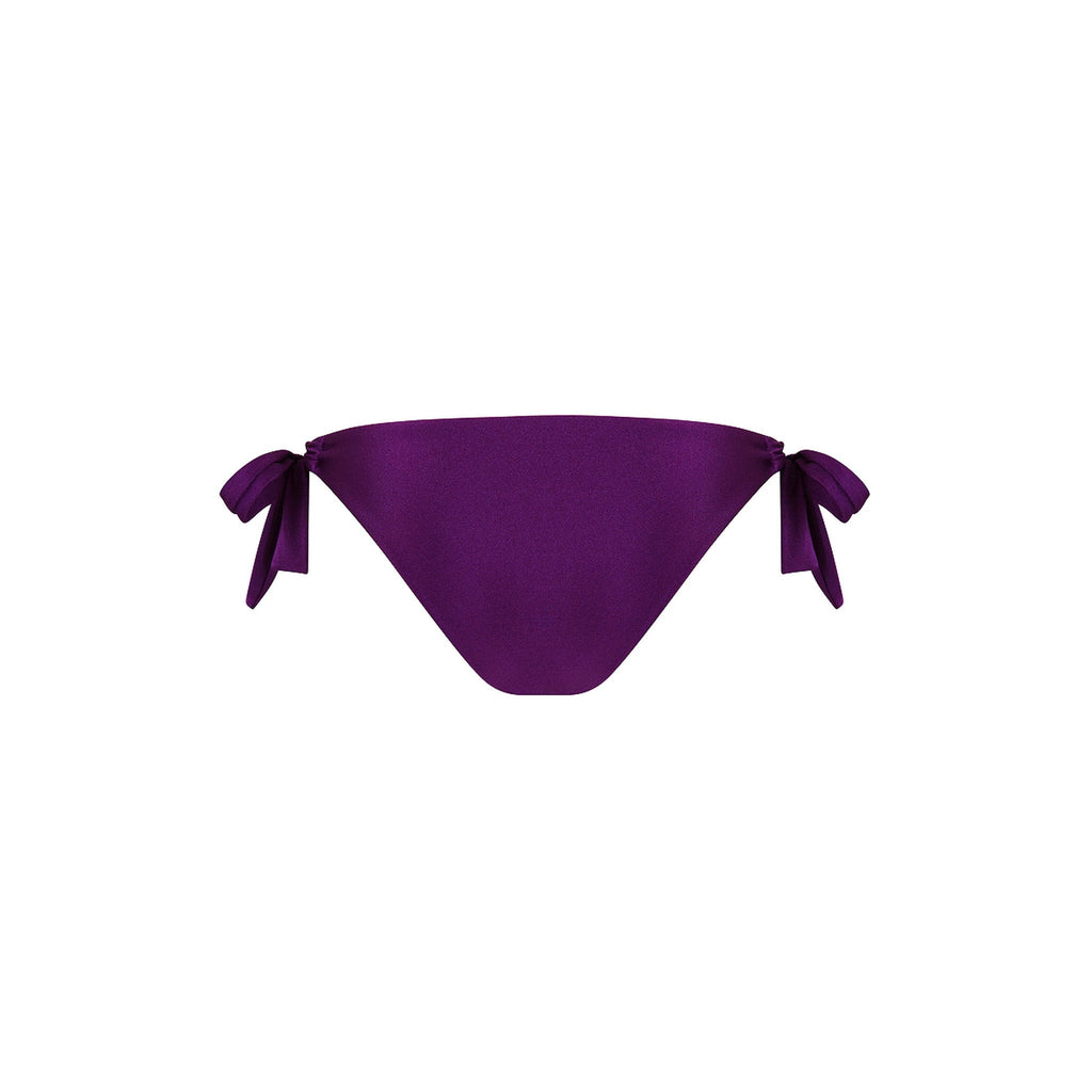 Cheeky Bow Tie Side Bikini Bottom - Sugar Plum