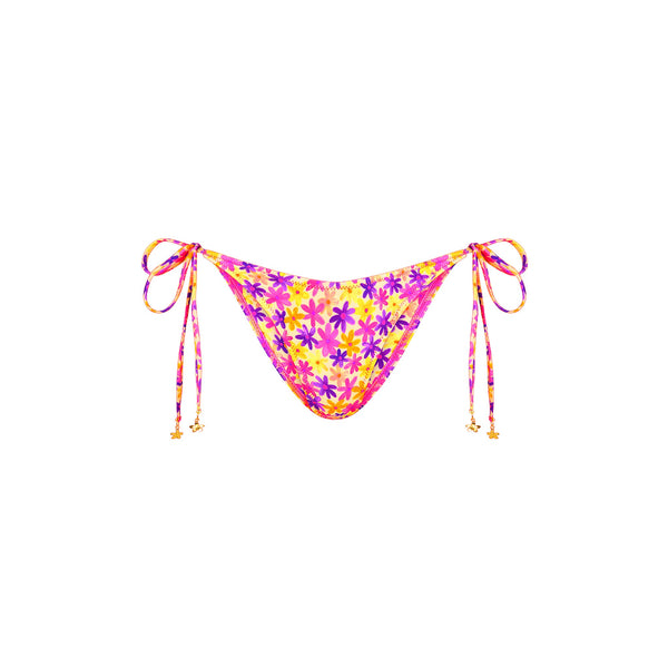 Dipped Cheeky Tie Bikini Bottom - Daisy Dreamer