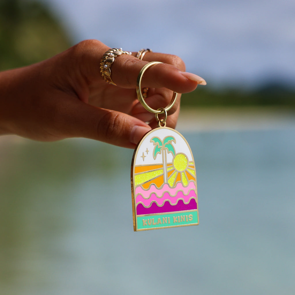 Keychain - Sunset Pink