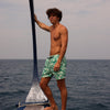 Men's Swim Trunks - Emerald Tides