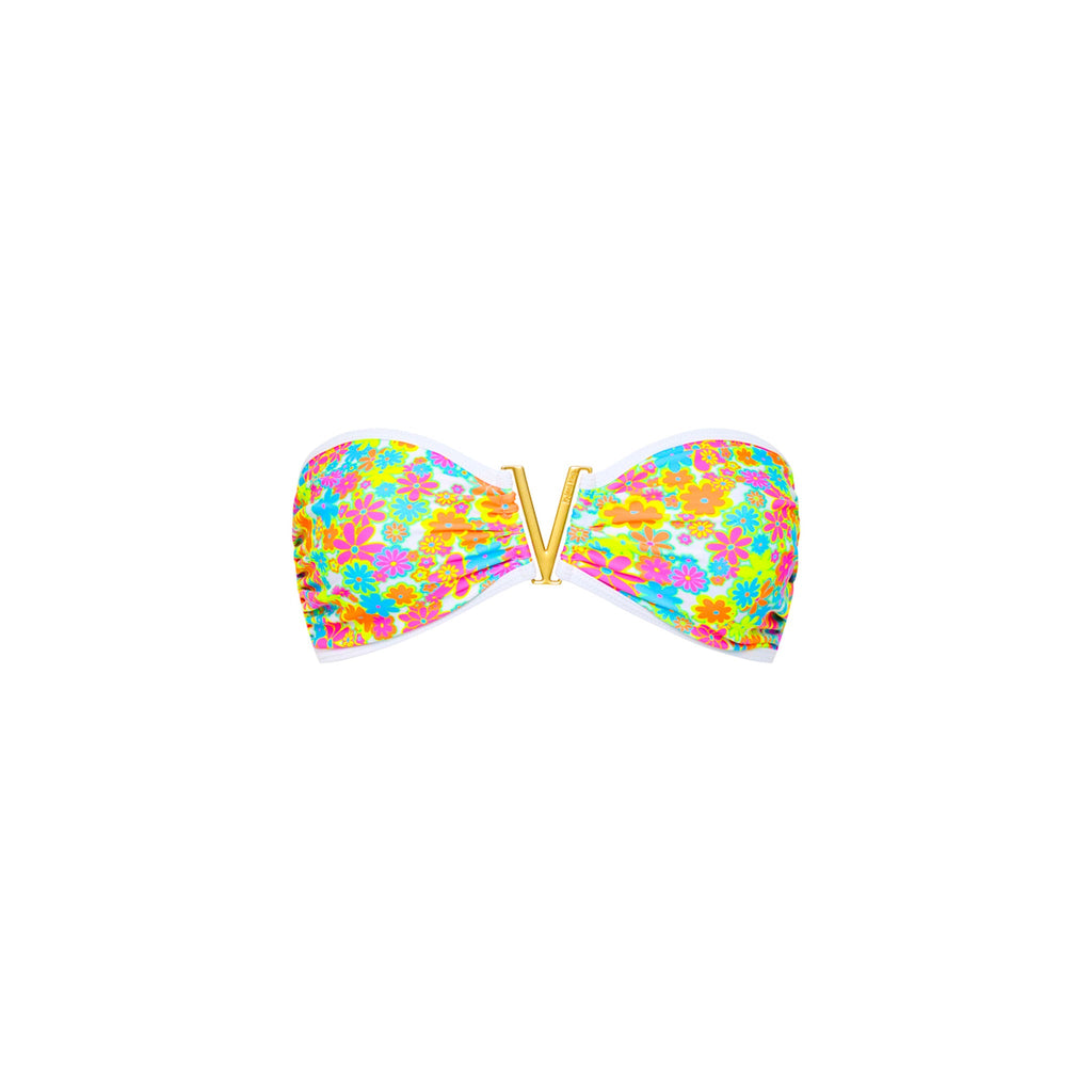 Mega V Strapless Bandeau Bikini Top - Sweet Sunshine