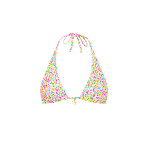 Classic Tie Halter Bikini Top - Dollhouse