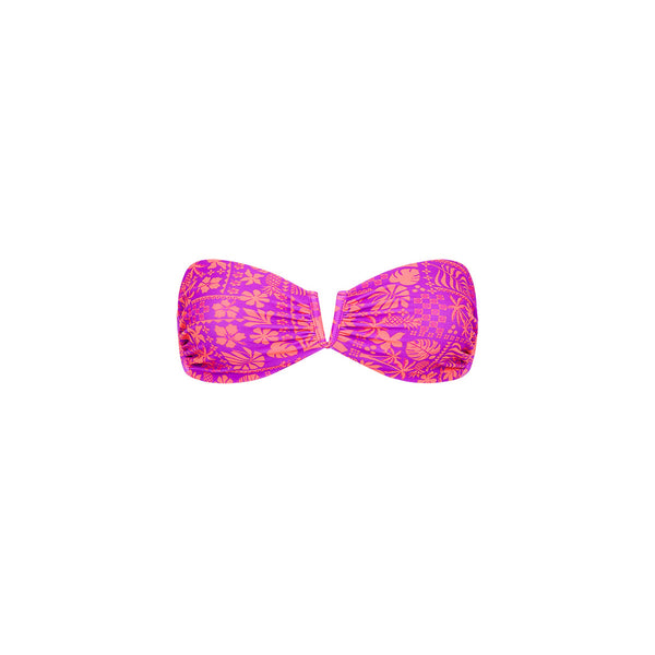 V Strapless Bandeau Bikini Top - La Isla