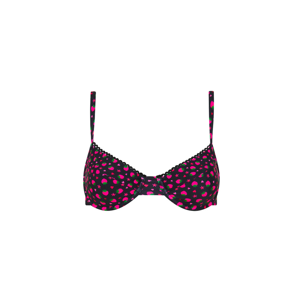 Ditzy Underwire Bra Bikini Top - Ruby Kisses