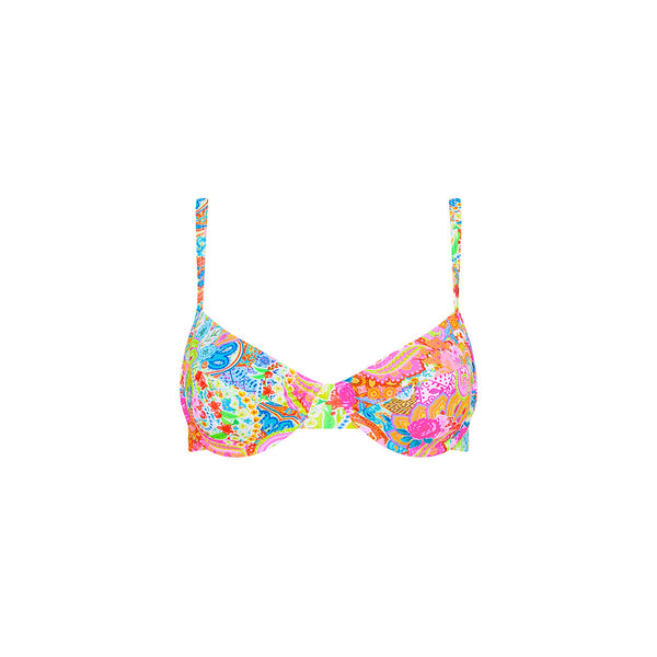 Ditzy Underwire Bra Bikini Top - Dreamscape