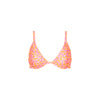 Underwire Triangle D+ Cup Bikini Top - Sherbet Shimmer