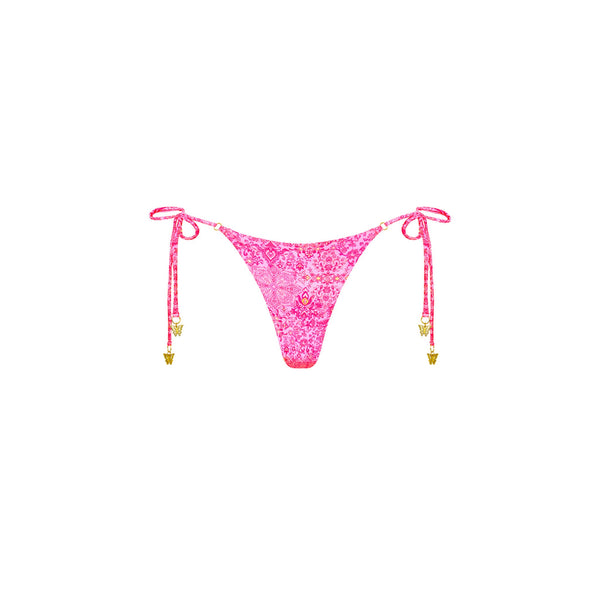 Thong Tie Side Bikini Bottom - Rose Quartz