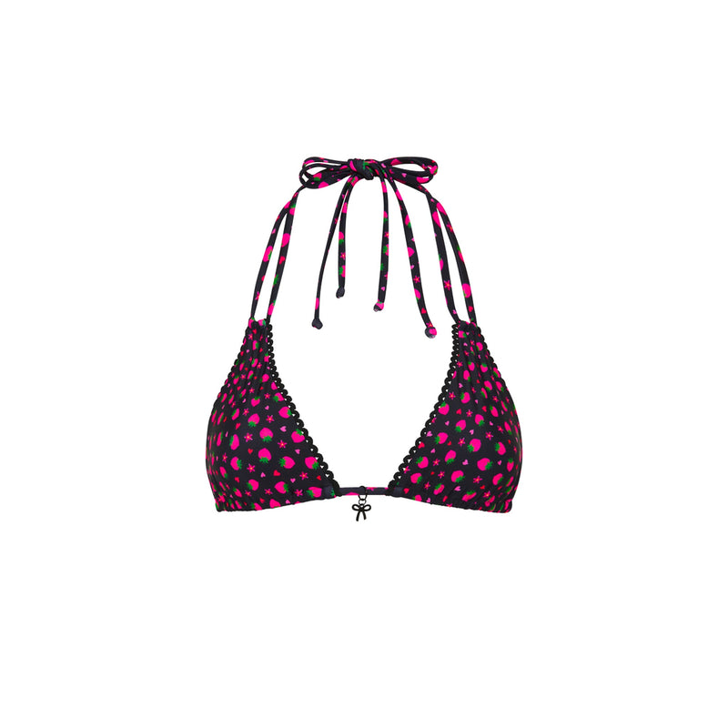 Halter Bralette Bikini Top - Ruby Kisses