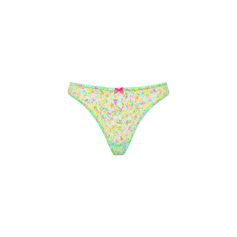 Lace Thong - Wild Flower