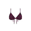 Ruched Bow Bralette Bikini Top - Ruby Kisses