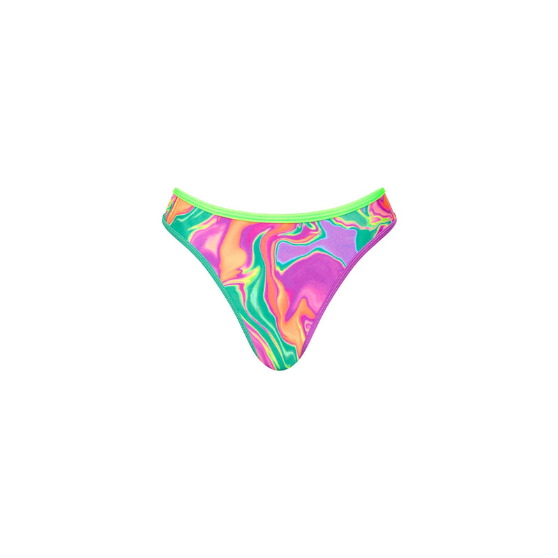 Modest Bind Full Coverage Bikini Bottom - Calypso Castaway