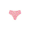 High Waist Cheeky Bikini Bottom - Frangipani Fever