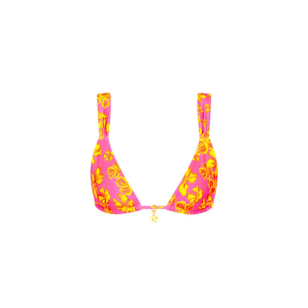 Slide Bralette Bikini Top - Pitaya Maya