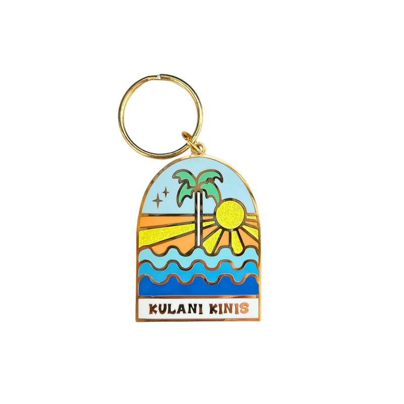 Keychain - Sunrise Blue